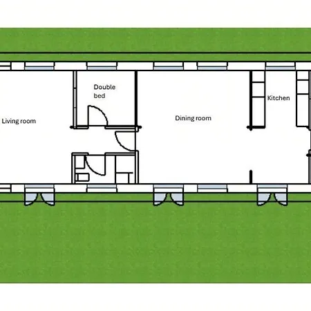 Log House Close To The Sea And Coastal Towns