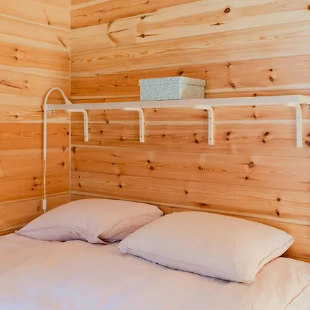 Log House Close To The Sea And Coastal Towns